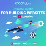 Crocoblock: ein Paket mit Vorlagen, Plugins und Popups für Elementor