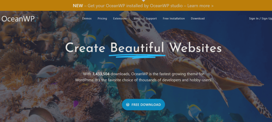 OceanWP: el tema personalizable N°1 para WordPress