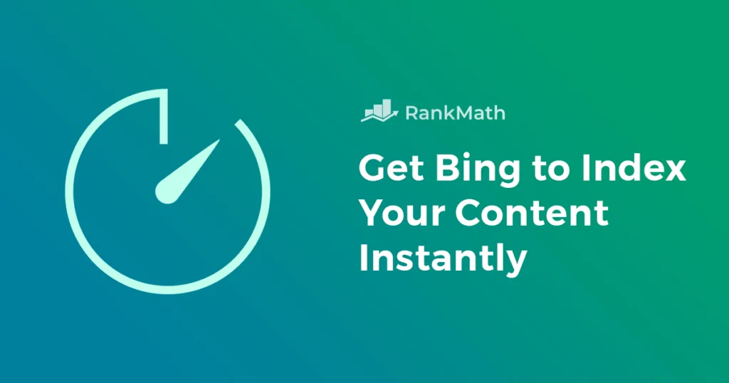 Bing Instant indexing