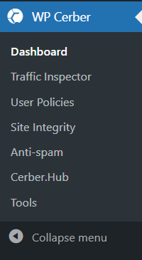 Plugin di sicurezza Wp Cerber WordPress