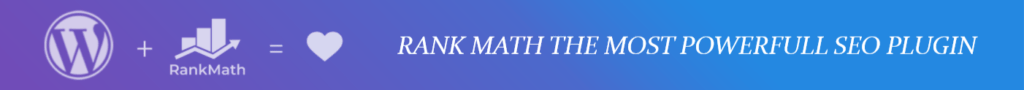 Rank Math SEO Plugin - Banner