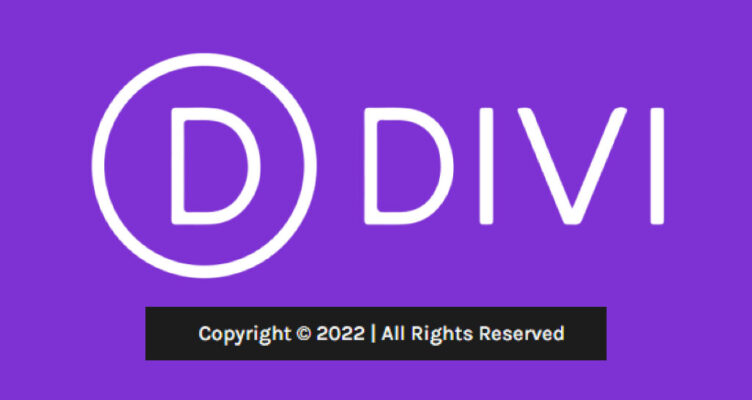 Divi Theme:  How to Change the Copyright Year Automatically