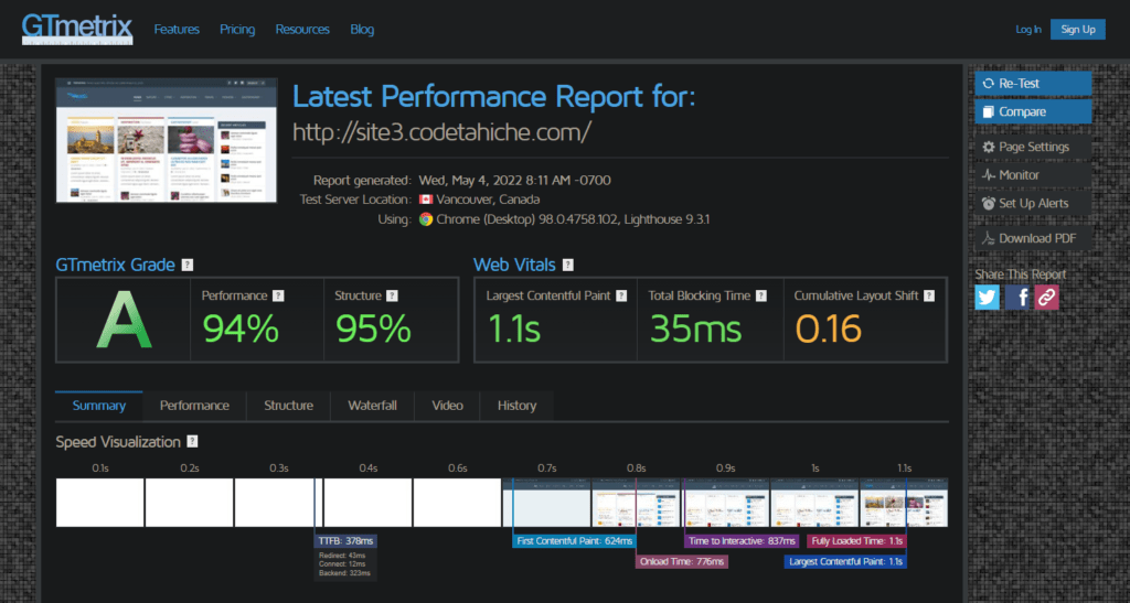 Website performance after Lazy Load of iframes and videos images - WP Rocket plugin