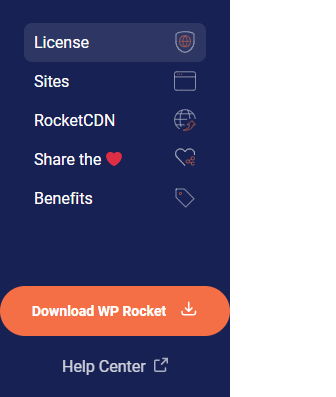 instalasi plugin WP Rocket - unduh