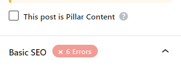 Pillard Content feature