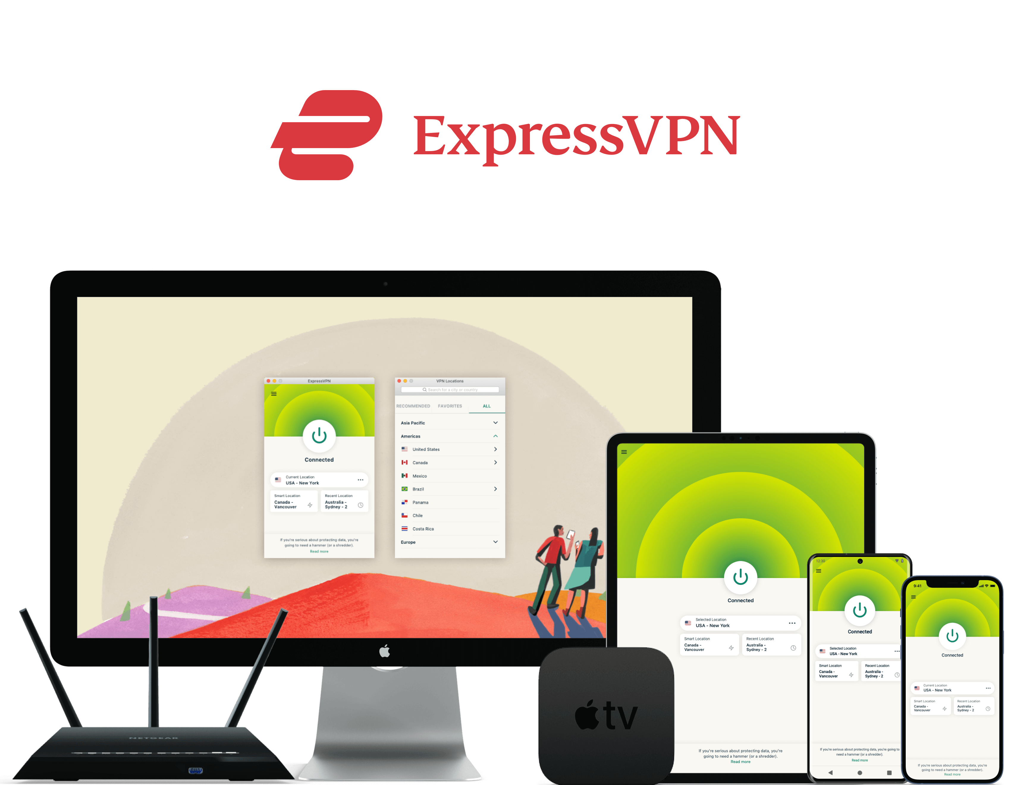 ExpressVPN - Apps on all devices