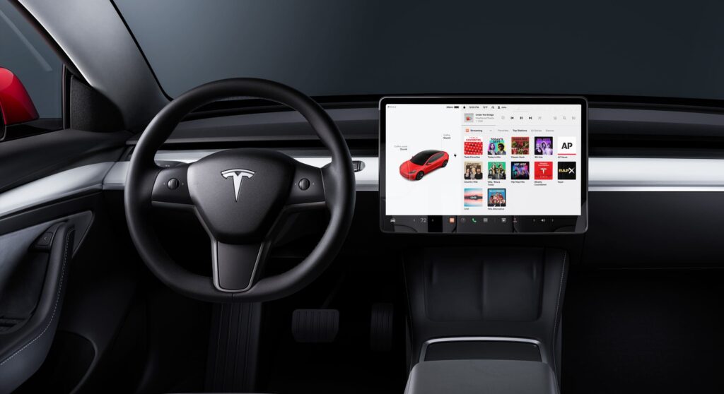 Tesla Model 3 Intérieur