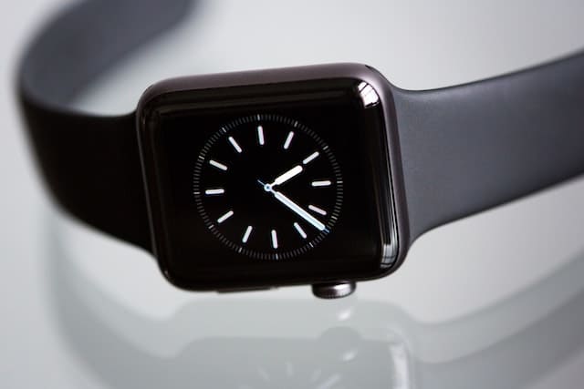 Apple Watch couleur noire